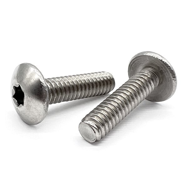 Boltsandnuts.Com #10-24 x 1 in Torx Truss Machine Screw, Plain 18-8 Stainless Steel, 2000 PK 10C100SDTHMSSS-2000 - main